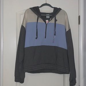 Pink Quarter Zip Hoodie